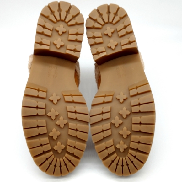 Naturalizer Jett Ankle Boots Brown Shearling Suede Winter Women's Size 9 - Picture 4 of 5